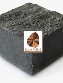 Пилено-колотая брусчатка из Габбро Пилено-колотая брусчатка из Габбро