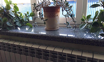 Гранитные подоконники (серые)