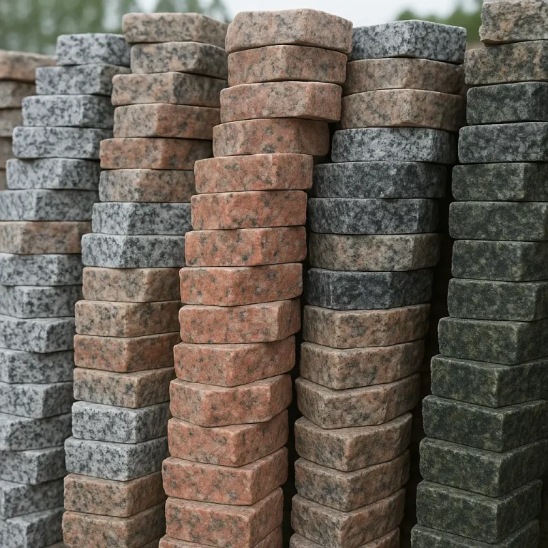 Купити гранітну бруківку з українського каменю